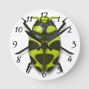 Horloge Ronde insecte insecte insecte insecte cocu