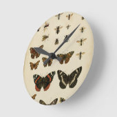 Horloge Ronde Insectes de jardin par le studio de vision (Angle)
