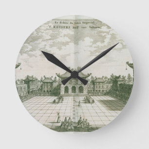 Horloge Ronde Inside the Imperial Palace, from an account of a D
