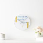 Horloge Ronde Inspiration Divine — (Maison)