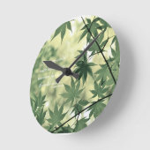 Horloge Ronde Inspirational Nature Quote (Angle)