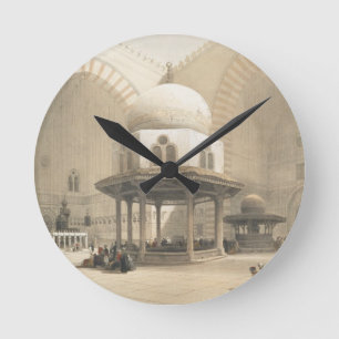 Horloge Ronde Intérieur de la mosquée du Sultan El Ghoree, Ca