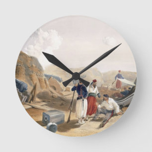 Horloge Ronde Intérieur du Mamelon Vert, plat 'de Seat