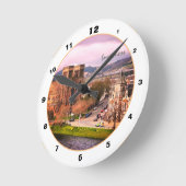 Horloge Ronde Inverness & cathédrale, capitale des Highlands éco (Angle)