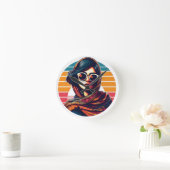 Horloge Ronde Iranian woman - Iran (Maison)