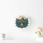 Horloge Ronde Island Dreams - Collection Caribbean Friends (Maison)