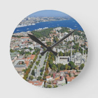 Istanbul - Sultanahmet (horloge murale)