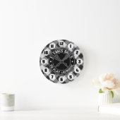 Horloge Ronde It Takes Balls (Maison)
