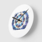 Horloge Ronde Italian Brainrot Pizza Chaos (Angle)