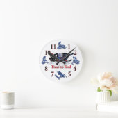 Horloge Ronde Its Time to Sled (Maison)