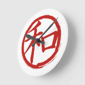 Horloge Ronde J-Peace (Angle)