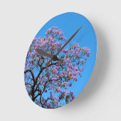 Horloge Ronde Jacaranda (Angle)