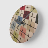 Horloge Ronde Jacquard (Angle)