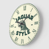 Horloge ronde Jaguar (Angle)