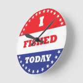 Horloge Ronde J'ai disparu aujourd'hui (Angle)