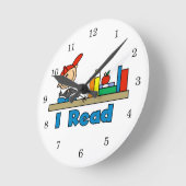 Horloge Ronde J'ai lu (Angle)