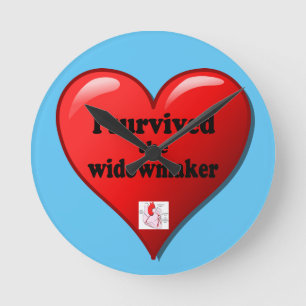 Horloge Ronde J'ai survécu au Widowmaker