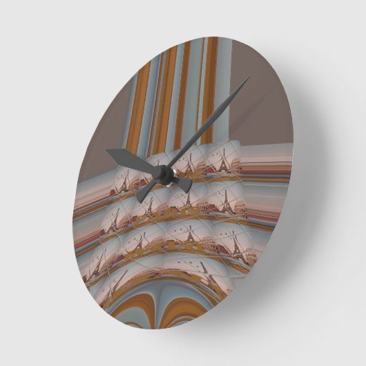 Horloge Ronde J'aime Paris (Angle)