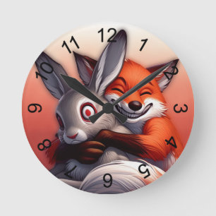 Horloge Ronde J'Aime Votre Épouse !