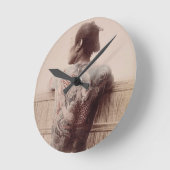 Horloge Ronde Japanese Bridegroom's Tattoos, c.1880 (photo) (Angle)