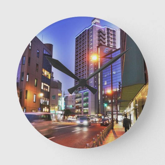 Horloge Ronde Japon Kitakyushu (Recto)