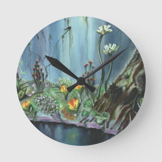 Horloge Ronde Jardin forestier (Recto)