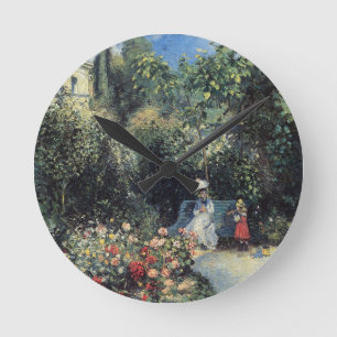 Horloge Ronde Jardin Pontoise Camille Pissarro