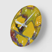 Horloge Ronde Jasper de Californie (Angle)