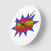 Horloge Ronde Je T'Ai Dit (Angle)