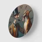 Horloge Ronde Je T'Aime (Angle)