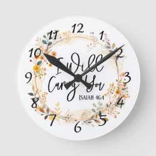 Horloge Ronde Je Vais Vous Porter