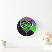 Horloge ronde Jealousy (Maison)