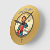 Horloge Ronde Jésus-Christ (Angle)
