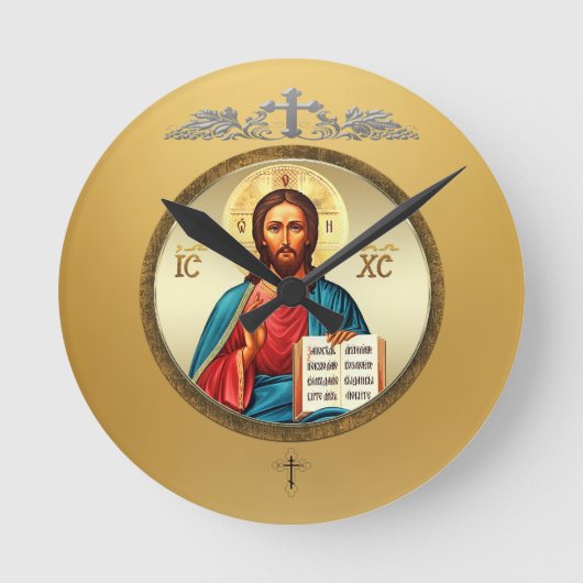 Horloge Ronde Jésus-Christ (Recto)