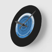 Horloge Ronde Jet Engine (Angle)