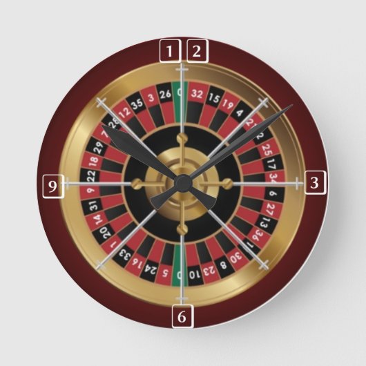 Horloge Ronde Jeu (Recto)