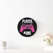 Horloge Ronde Jeu #Un (Maison)