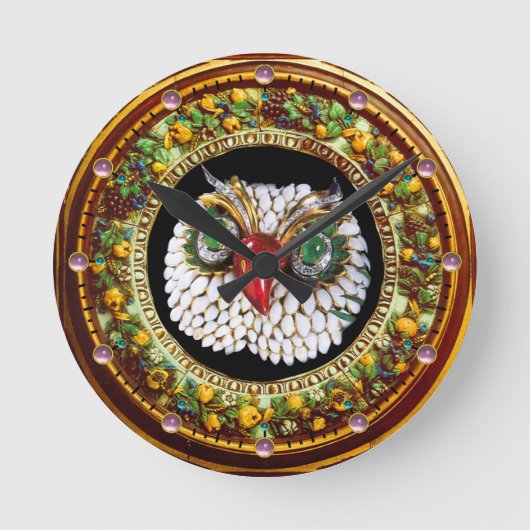 HORLOGE RONDE JEWEL OWL (Recto)