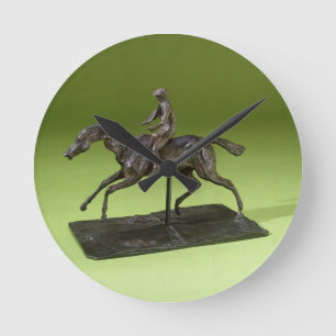 Horloge Ronde Jockey on a horse