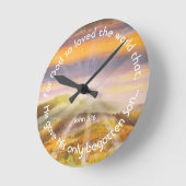 Horloge Ronde John 3:16 (Angle)