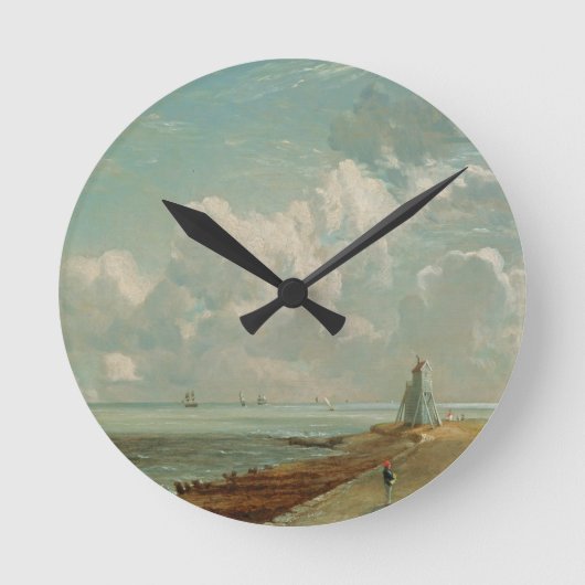 Horloge Ronde John Constable | Harwich, Low Lighthouse and B (Recto)