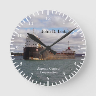 Horloge Ronde John D. Leitch clock