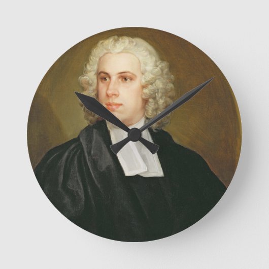 Horloge Ronde John Lloyd, Curate of St. Mildred, Broad Street, (Recto)