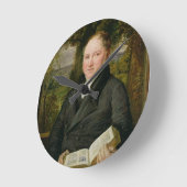 Horloge Ronde John Varley (1778-1842) 1820 (huile sur le (Angle)