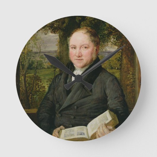 Horloge Ronde John Varley (1778-1842) 1820 (huile sur le (Recto)