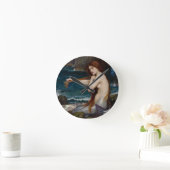 Horloge Ronde John William Waterhouse Mermaid (Maison)