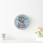 Horloge Ronde Joli Cochon (Maison)