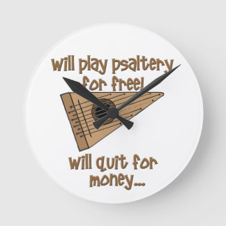 Horloge Ronde Jouer du psaltérion gratuitement