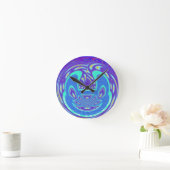 Horloge Ronde Jouez un Joyeux Jour (Maison)