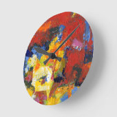 Horloge Ronde Jour de la course (Angle)